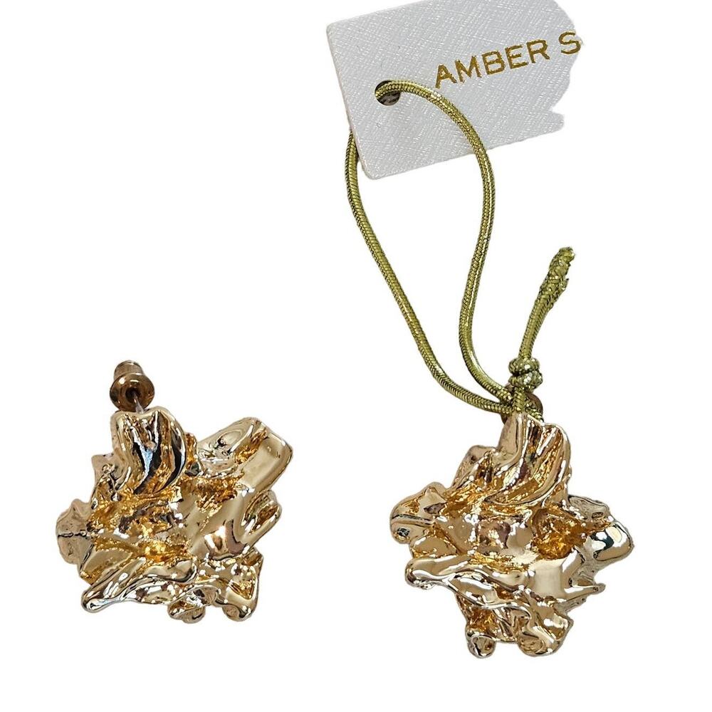 Amber‎ Sceats Gold Reese Earrings